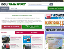 Tablet Screenshot of equitransport.com